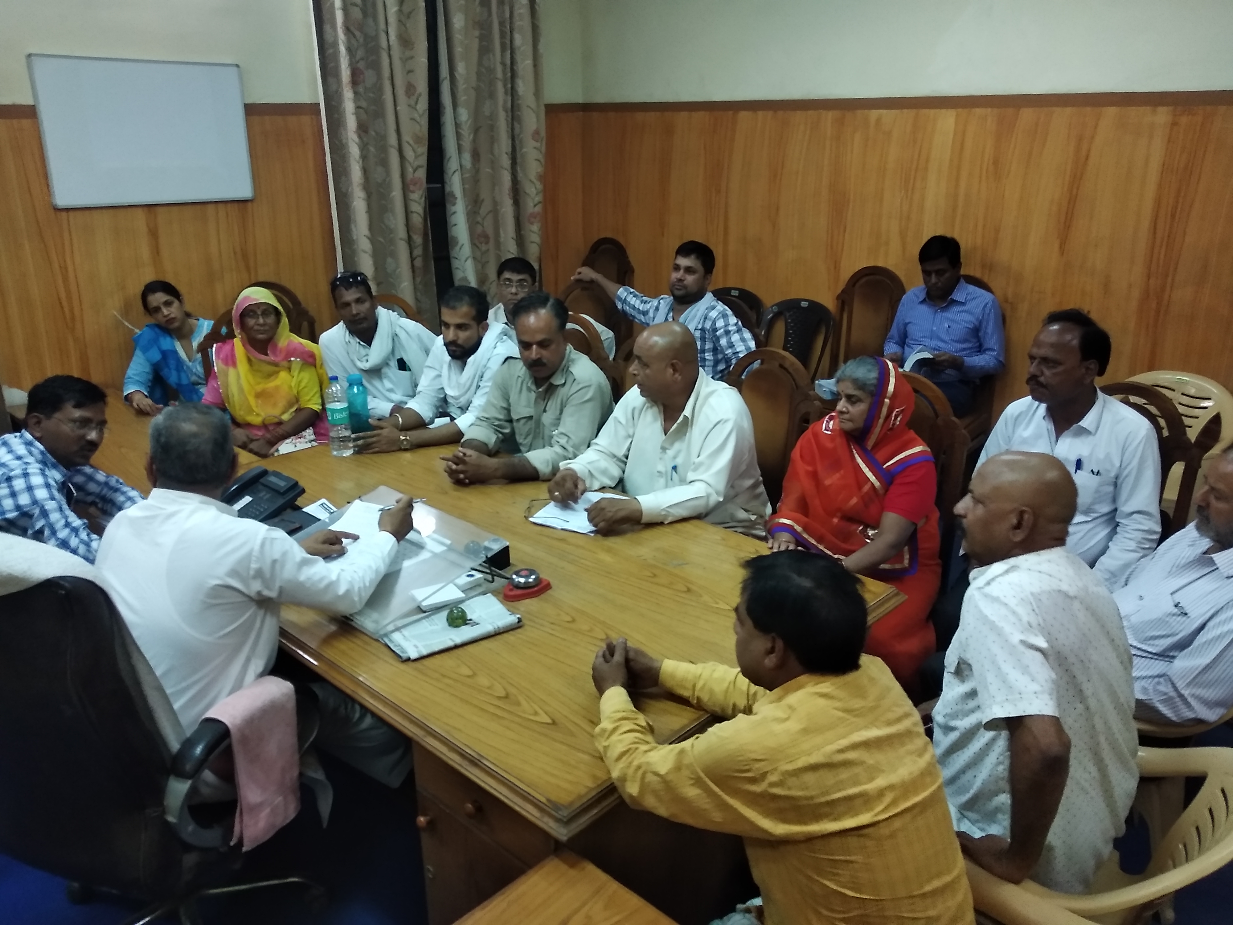 Meeting of the Executive Committee in nagar nigam bikaner