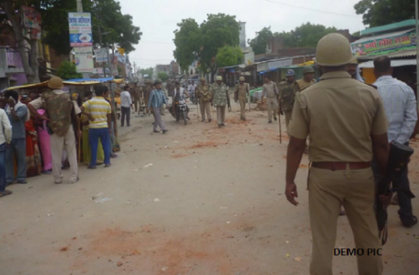 Attack On Police In Alwar