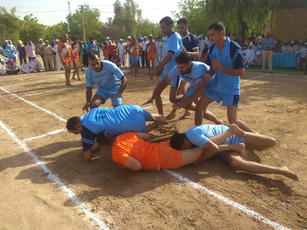hanumangarh mein police sports meet 2019
