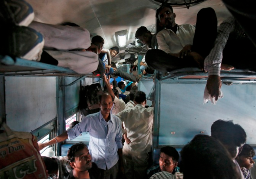 Indian railway passengers problems in summer