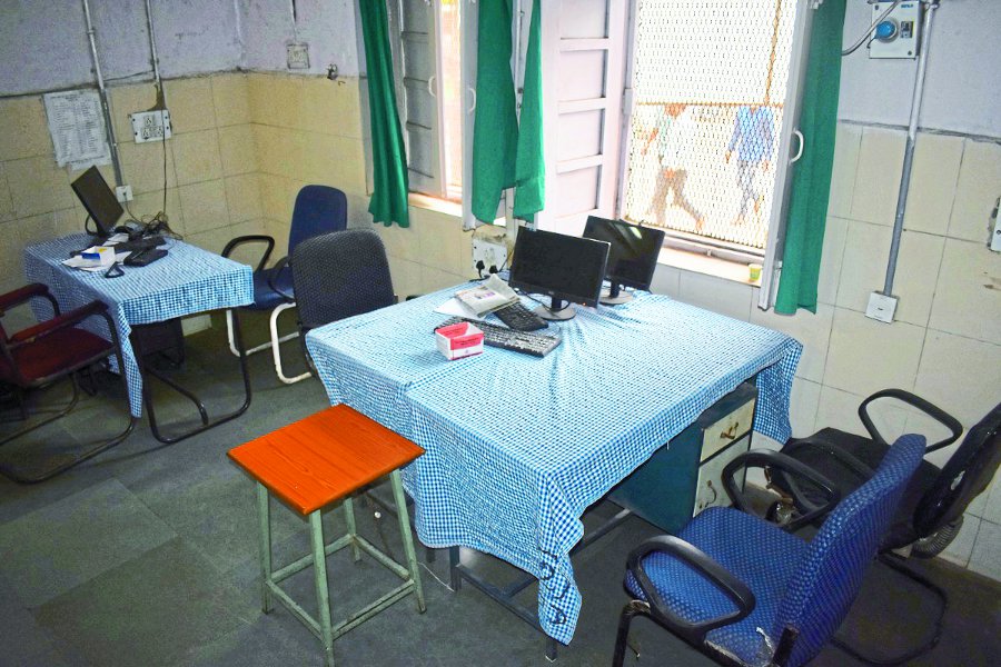 Reality check in hoshangabad civil hospital