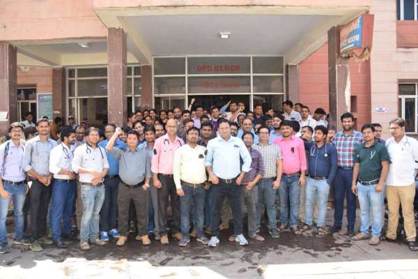 The graphical tableau of the movement of physicians