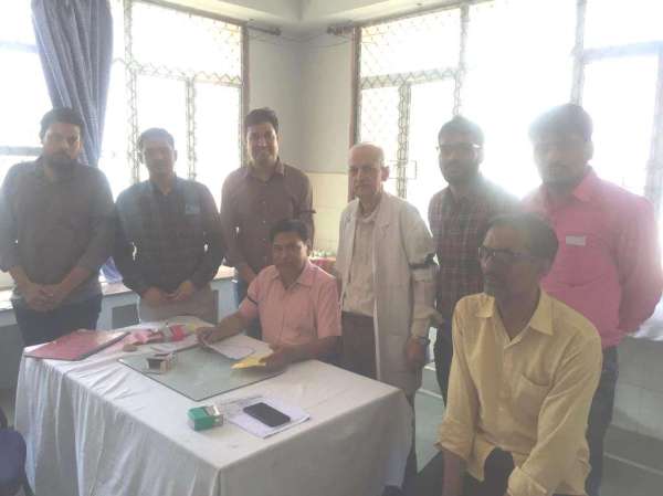 The graphical tableau of the movement of physicians