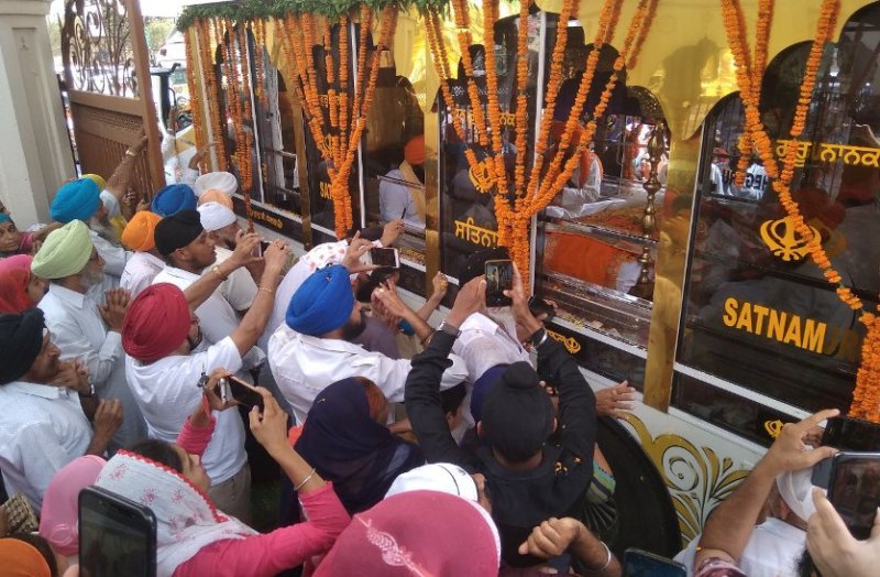 Nagar kirtan Bhilai