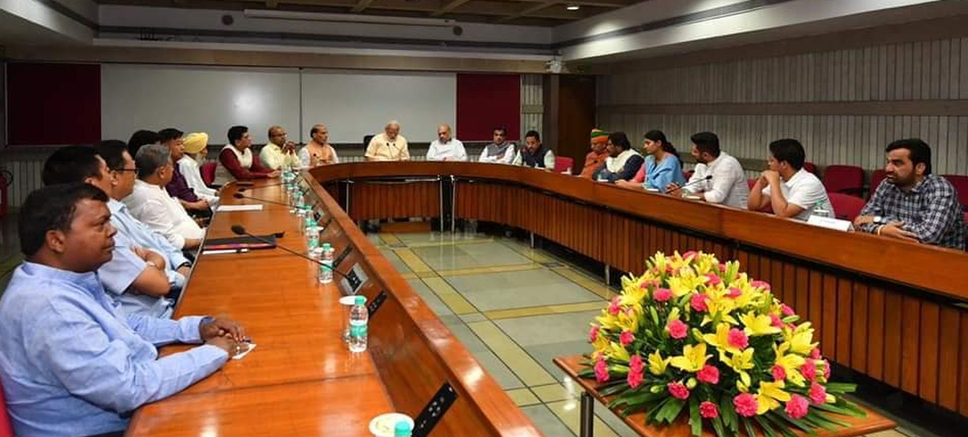 Nagaur MP Hanuman Beniwal attend NDA meeting in Delhi