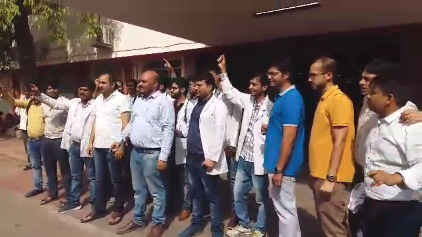 Patient suffering from doctors strike