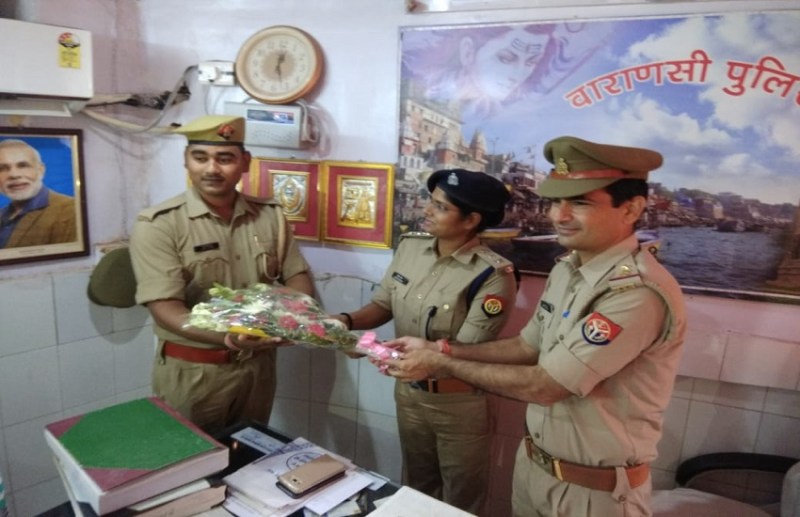 CO Ankita singh and Constable Rakesh Saroj