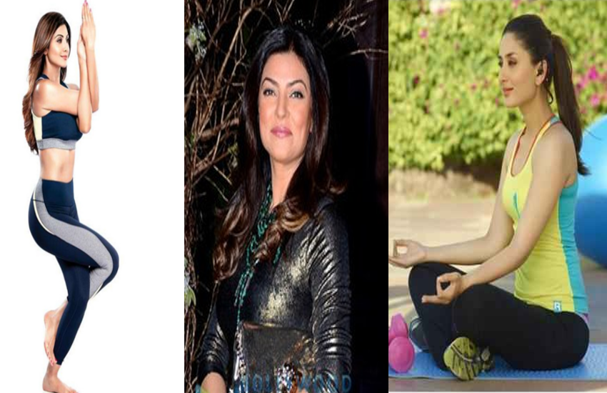 Bollywood actresses yoga
