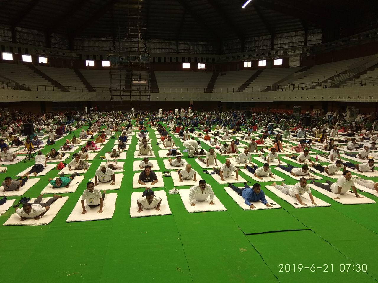 Celebration of Fifth International Yoga Day