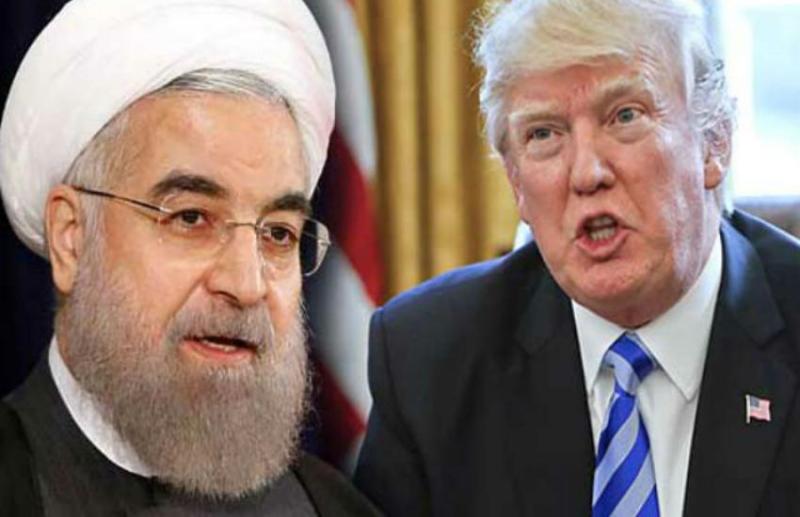 डोनाल्ड ट्रंप और हसन रूहानी