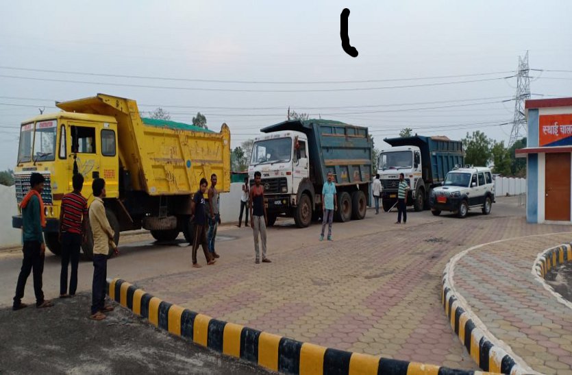 RTO action of over load trucks