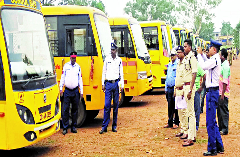 Traffic Police and RTO Department examined the vehicles, highlighted