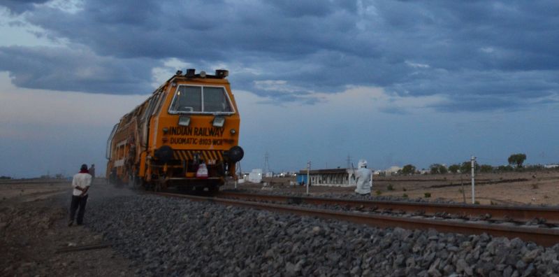 Mathela Nimar Kheri Western Railway Track NTPC Selda plant CRS Visit