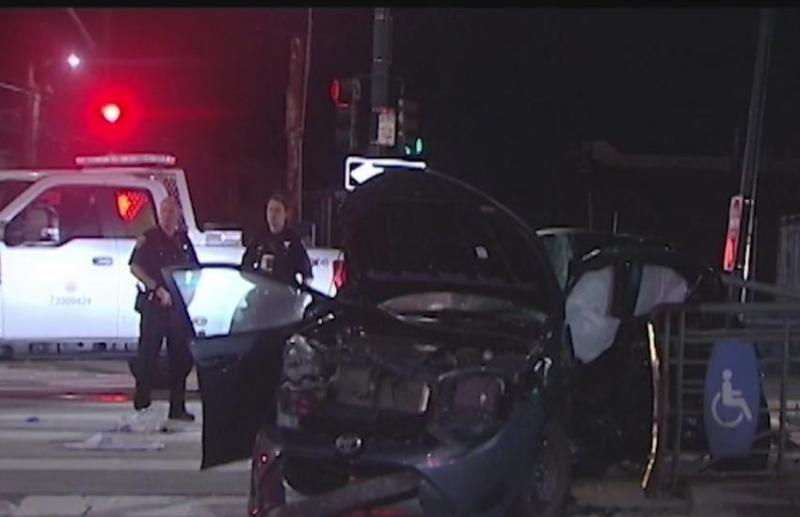 सैन फ्रांसिस्को में सड़क हादसा