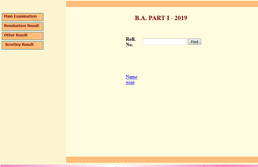 Rajasthan University B.A.Part 1st, 2nd Result 2019
