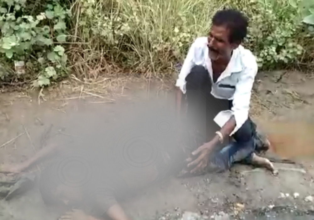 खनन कर आ रहे तेज रफ्तार टैक्ट्रर ट्राली ने दो बच्चों को रौदा, एक की मौत
