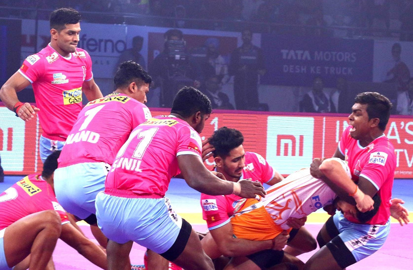 जयपुर में गूंजेगा कबड्डी का शोर, गुजरात से मुकाबले के लिए पिंक पैंथर्स तैयार