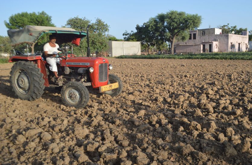 farmers movement increase in fields in kishangarh, ajmer
