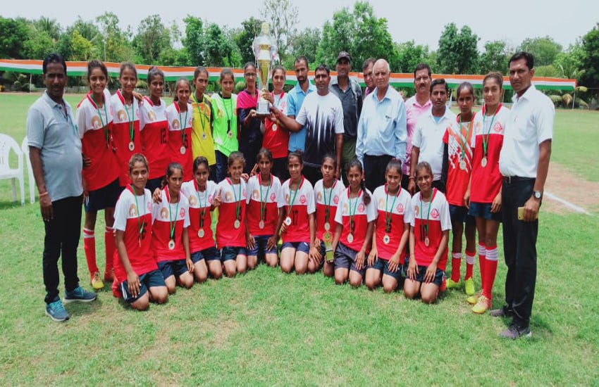 Gujarat Patan Girl football team