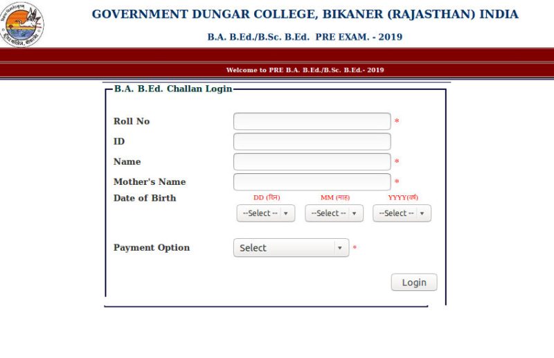 Rajasthan PTET 2019 Counselling