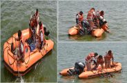 SDRF jawans rehearsed for flood protection