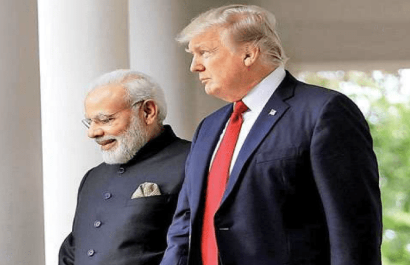 नरेंद्र मोदी और डोनाल्ड ट्रंप