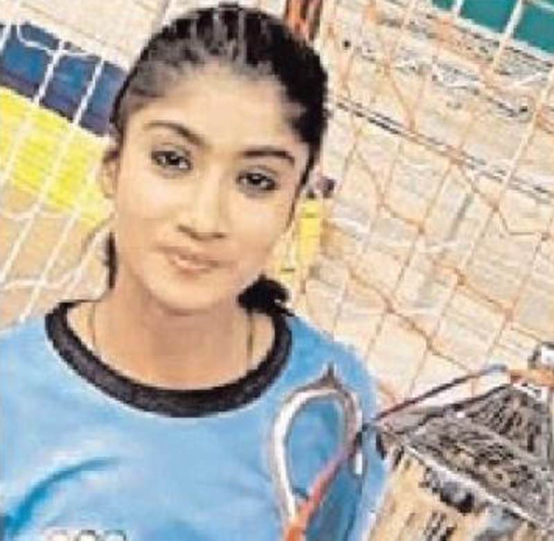 sapna kashyap in handboll team