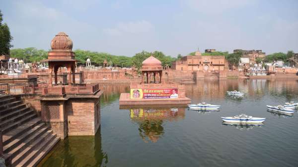 The formation of Tirathraj Machkund Sarovar