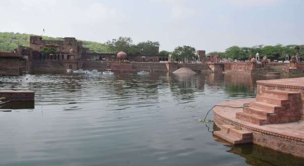 The formation of Tirathraj Machkund Sarovar