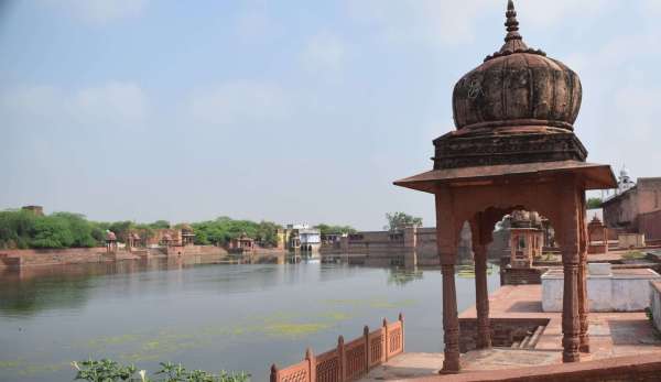 The formation of Tirathraj Machkund Sarovar