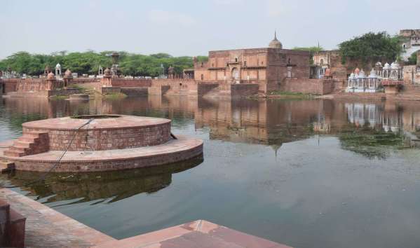 The formation of Tirathraj Machkund Sarovar