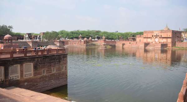 The formation of Tirathraj Machkund Sarovar