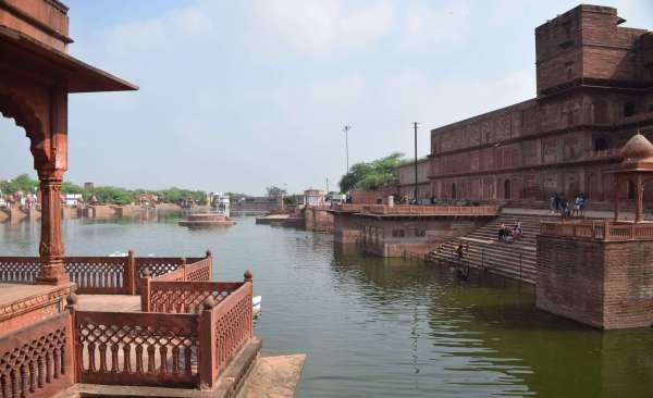 The formation of Tirathraj Machkund Sarovar
