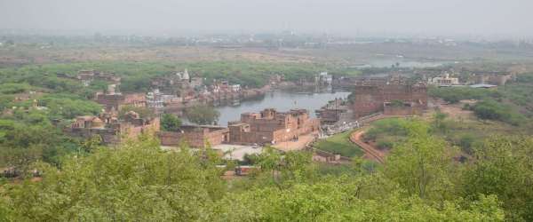The formation of Tirathraj Machkund Sarovar