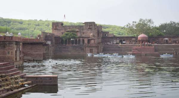 The formation of Tirathraj Machkund Sarovar