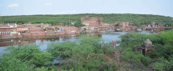 The formation of Tirathraj Machkund Sarovar