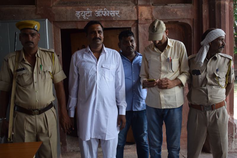 jagan gurjar.dholpur police.remand of jagan