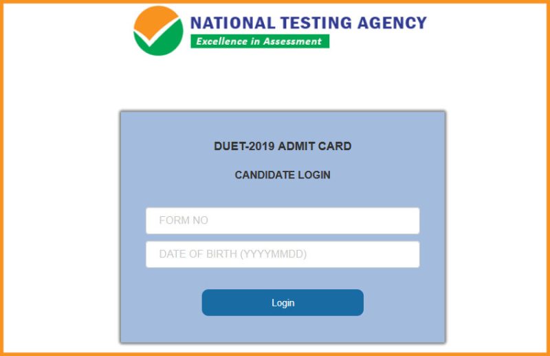 DUET 2019 Admit Card, Delhi University, admission, DU, DUET, DUET Admit card, education news in hindi, education, admission, exam