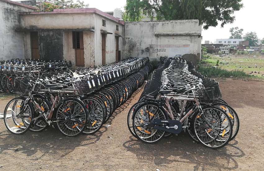 1744 bicycles came, any one students not found bicycles