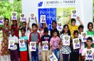 Children show talent in art workshop