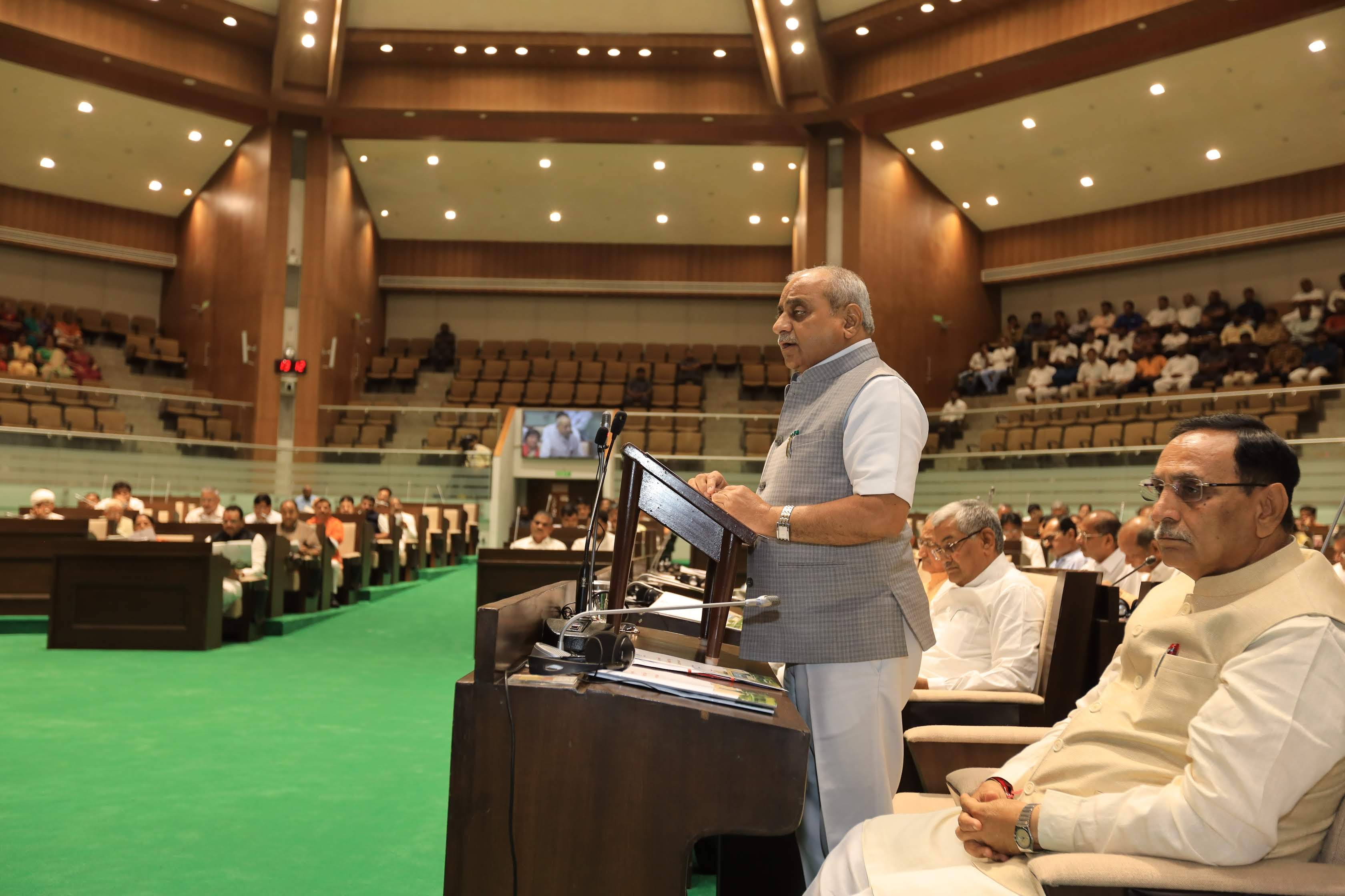 Gujarat assembly, Budget 2019-20, Nitin  Patel