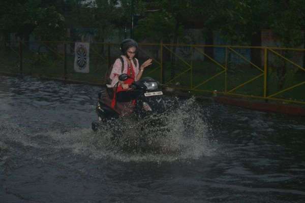  heavy rain in kota