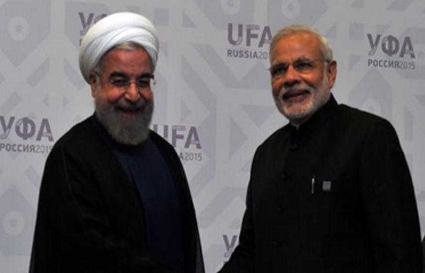 Hassan Rouhani With Modi