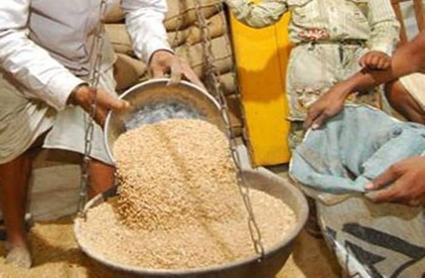 Alwar : Wrong Ration Delivery In Alwar By Logistics Department