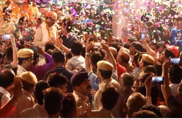 kota Welcomed Lok Sabha Speaker