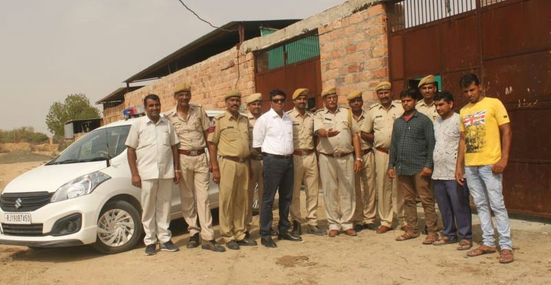 STF seized two units running on agricultural land