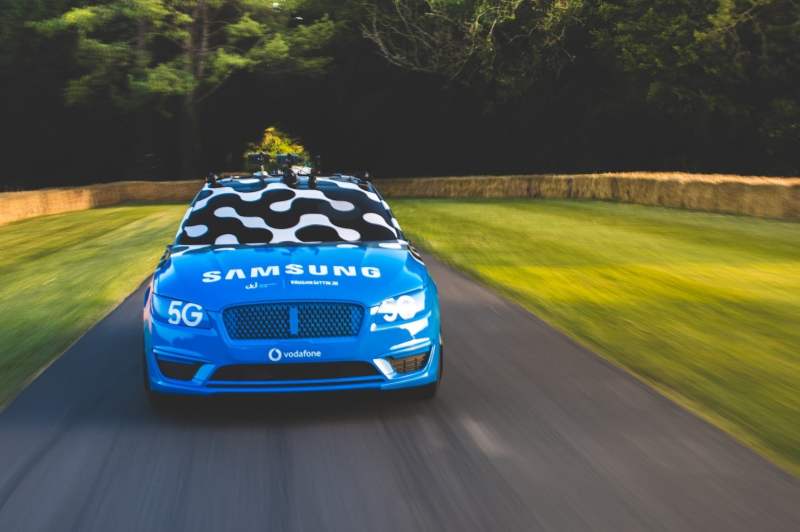 samsung 5g car