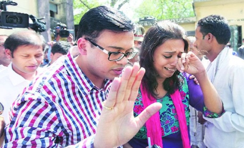 DM Abhay Singh and Kinjal Singh