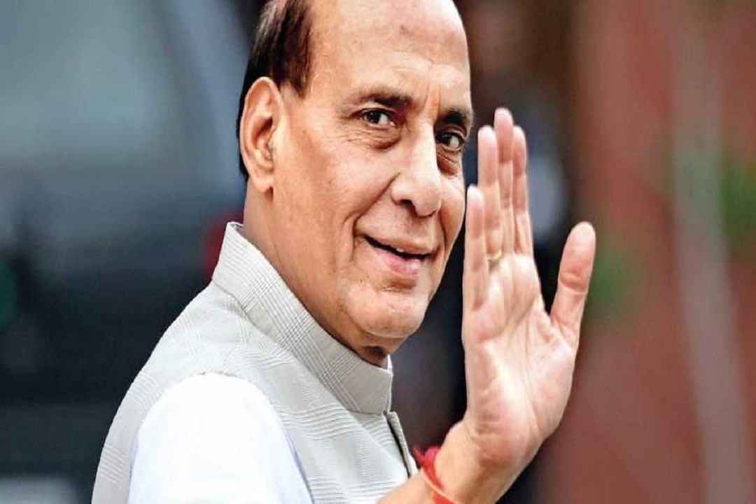 Union Defense Minister of Indian Government Rajnath Singh