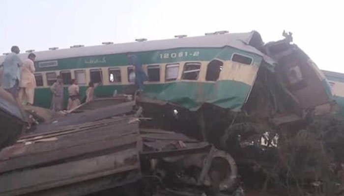 Train Accident Pakistan